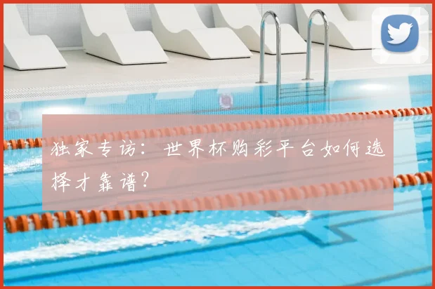 独家专访：世界杯购彩平台如何选择才靠谱？